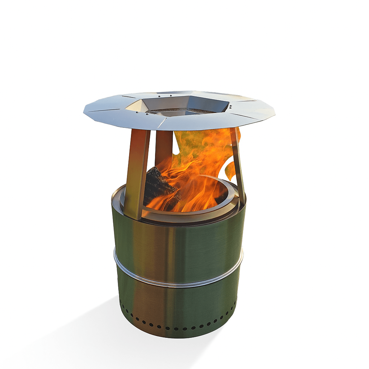 Varme deflektor Bålpanne